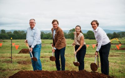 First sod turned on Lilywood Landings, and a brand new city