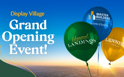 Lilywood Landings Display Village Grand Opening