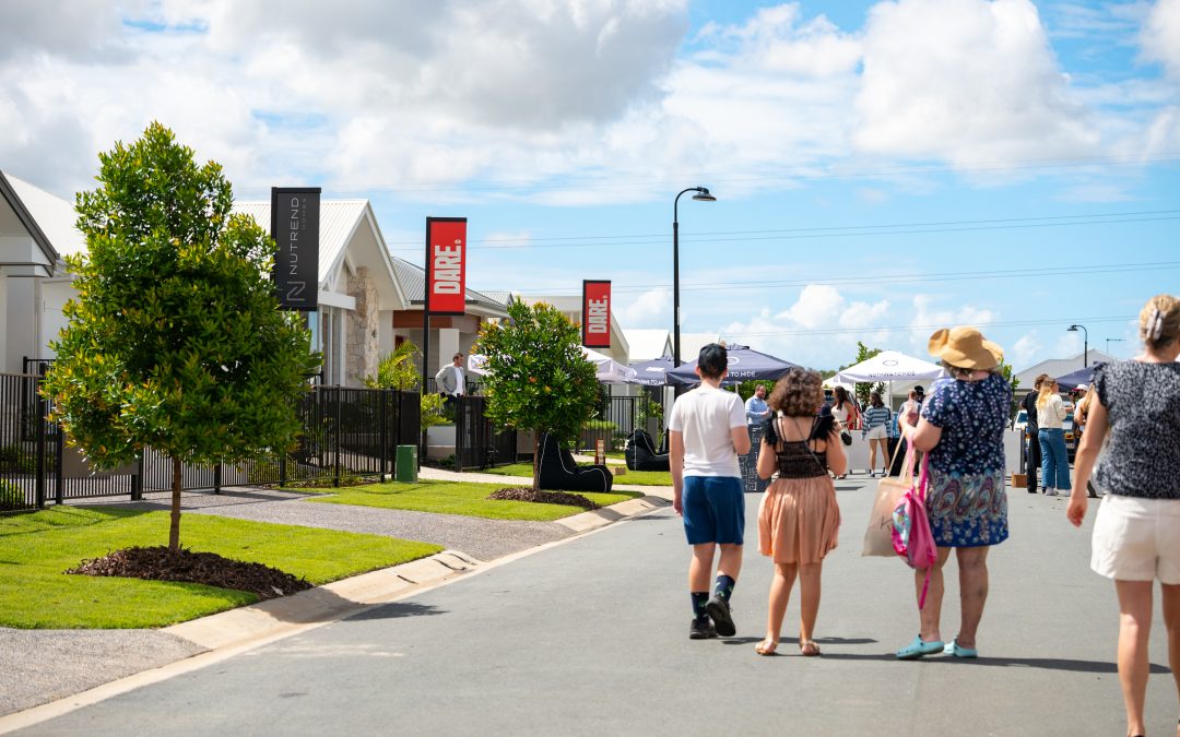 Big turnout for Lilywood Landings Display Village grand opening event