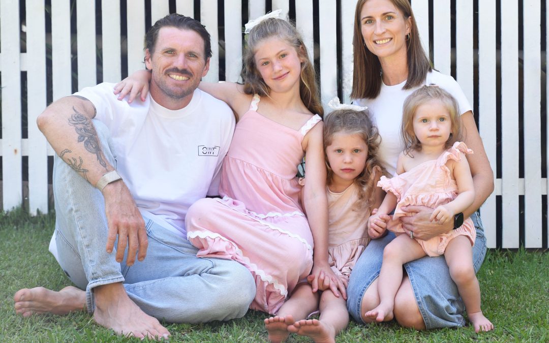 First family gets set to build a future at Highland Walloon